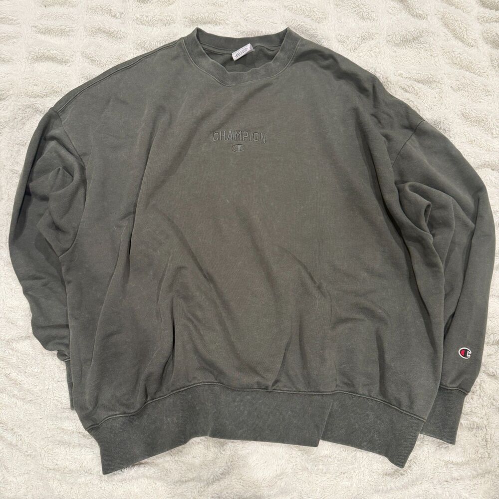 Champion Vintage Wash Oversized Crewneck Sweatshirt Men’s XL